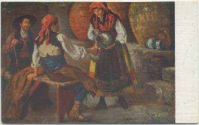POSTAL DE ARTE. C. POY DALMALI. UNA SUSANA Nº 485