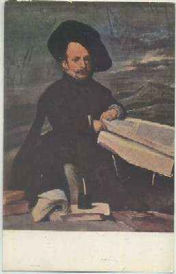 POSTAL DE ARTE. VELAZQUEZ. EL PRIMO Nº 1009