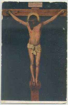 POSTAL DE ARTE. VELAZQUEZ. NUESTRO SEÑOR CRUCIFICADO