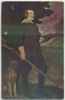 POSTAL DE ARTE. VELAZQUEZ. RETRATO DEL REY FELIPE Lv nº 1007