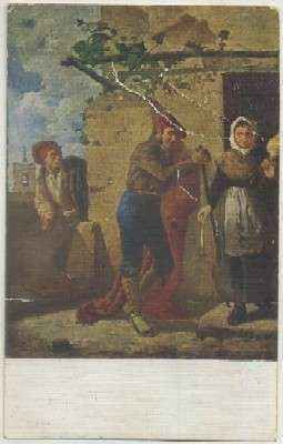 POSTAL DE ARTE. LOS CELOS Nº 350