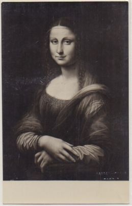 POSTAL DE ARTE. LEONARDO DA VINCI. LA GIOCONDA. MUSEO DEL PRADO