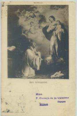 POSTAL DE ARTE. SAN BERNARDO Nº 520