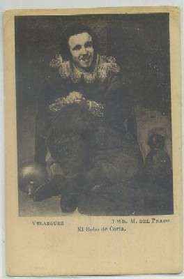 POSTAL DE ARTE. VELAZQUEZ. EL BOBO DE CORIA Nº 1205