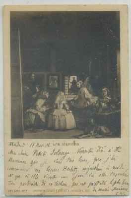 POSTAL DE ARTE. LAS MENINAS. VELAZQUEZ Nº 225