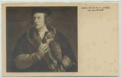 POSTAL DE ARTE. HANS HOLBEIN DE JONGE DE VALKENIER Nº 8146