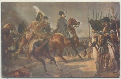 POSTAL DE ARTE. MUSEO DE VERSAILLES. NAPOLEON. BATALLA DE LENA