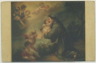 POSTAL DE ARTE. ANTONIUS VON PADUA. MURILLO