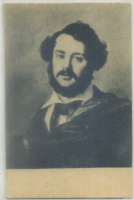 POSTAL DE ARTE. MUSEO ROMANTICO DE MADRID. UN ROMANTICO POR VICENTE LOPEZ
