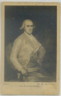 POSTAL DE ARTE. DON FRANCISCO BAYEU. GOYA. MUSEO DEL PRADO