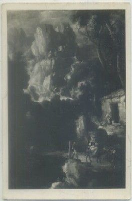 POSTAL DE ARTE. PAISAJE. MURILLO. MUSEO DEL PRADO