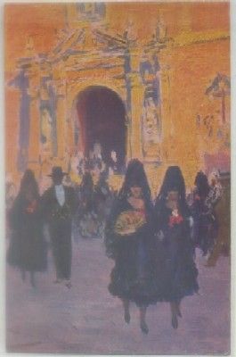 POSTAL DE M. BERTUCHI. SEMANA SANTA