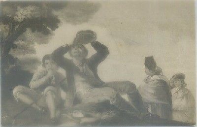 POSTAL DE ARTE. GOYA. EL BEBEDOR. MUSEO DEL PRADO