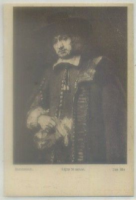 POSTAL DE ARTE. REMBRANDT. RIJKS MUSEUM