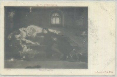 POSTAL DE ARTE. M. T. OPPENHEIM. ROMEO ET JULIETTE. COLECCTIONS ND