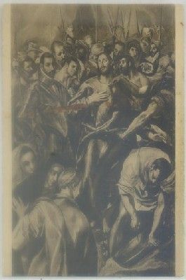 POSTAL DE ARTE. EL GRECO. D. THEOTOCOPULI