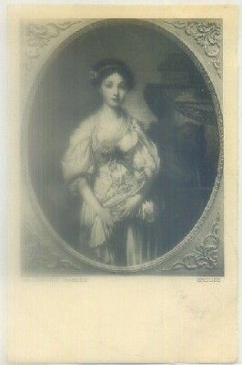 POSTAL DE ARTE. GREUZE. LA CRUCHE CASSÈE Nº 38