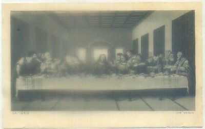 POSTAL DE ARTE. DA VINCI. LA CENE Nº 28