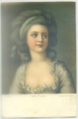 POSTAL DE ARTE. UNBEKANNTER MEISTER