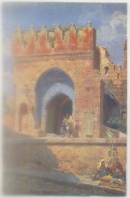 POSTAL DE ARTE. JERUSALEM. PORTE DU CHATEARU DE DAVID
