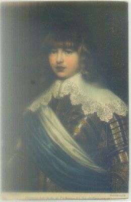 POSTAL DE ARTE. RITRATTO DI FIGLIO DE FEDERICO lll