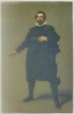 POSTAL DE ARTE. EL BUFON. DIEGO RODRIGUEZ DE SILVA Y VELAZQUEZ