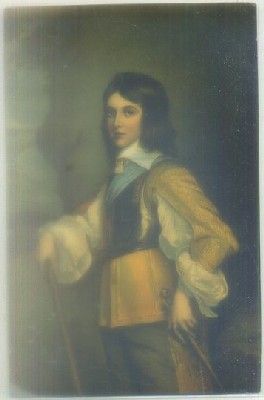 POSTAL DE ARTE. GUILLAUME ll DE NASSAU. ANTOINE VAN DYCK