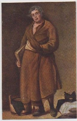 POSTAL DE ARTE. ESOPO. VELZQUEZ. MUSEO DEL PRADO