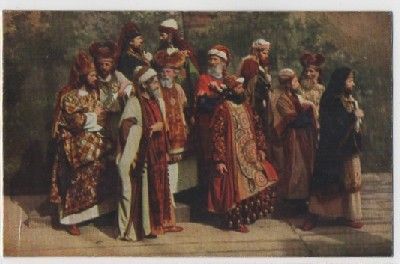 POSTAL DE ARTE. OFFIZIELLE POSTKARTE DER PASSIONSSPIELE OBERAMMERGAU 1922