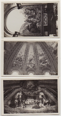 POSTAL DE ARTE. MADRID. SAN FRANCISCO (EL GRANDE). 4 POSTALES