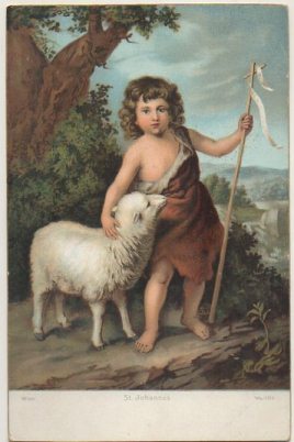 POSTAL DE ARTE. ST. JOHANNES. MURILLO
