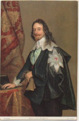 POSTAL DE ARTE. KARL VON ENGLAND. VAN DYCK