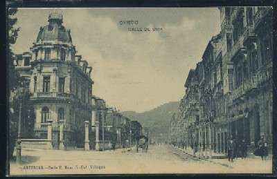 POSTAL ANTIGUA DE ASTURIAS OVIEDO - CALLE DE URIA