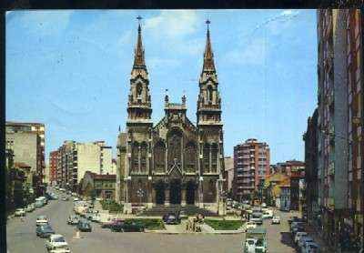 POSTAL DE ASTURIAS - AVILES - Nº 5 IGLESIA DE STO TOMAS DE CANTORBERY