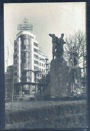 POSTAL DE ASTURIAS - OVIEDO MONUMENTO A TARTIERE Y EL TERMOMETRO Nº 45