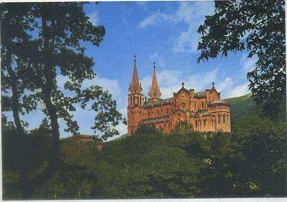 POSTAL DE ASTURIAS - COVADONGA. BASILICA Nº 59