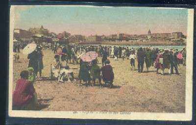 POSTAL ANTIGUA DE GIJÓN. Nº 42 PLAYA DE SAN LORENZO