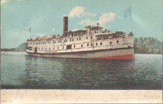 POSTAL DE BARCOS. GEORGIA