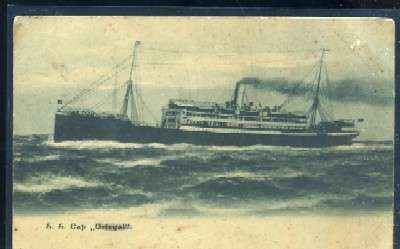 POSTAL DE BARCO - S.S. CAP ORTEGAL