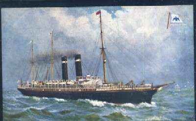 POSTAL DE BARCO - PHILADELPHIA