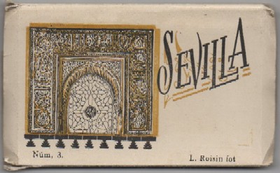 BLOC POSTAL: SEVILLA. EL ALCAZAR. 17 POSTALES EN ACORDEON. EDIT. L. ROISIN