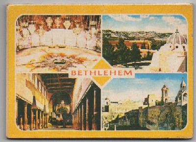 BLOC POSTAL: BETHLEHEM. 10 POSTALES EN FORMATO ACORDEON