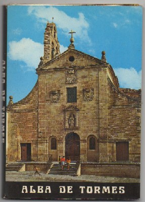 BLOC POSTAL: ALBA DE TORMES. 9 VISTAS EN FORMATO ACORDEON