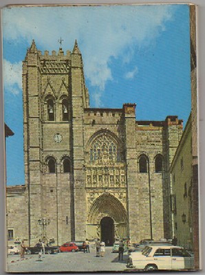 BLOC POSTAL: AVILA. LA CATEDRAL. 12 POSTALES EN FORMATO ACORDEON