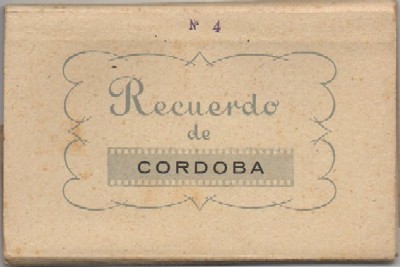 BLOC POSTAL: RECIERDO DE CORDOBA, Nº 43. 10 POSTALES EN FORMATO ACORDEON