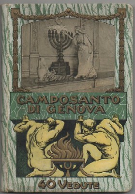 BLOC POSTAL. CAMPOSANTO DI GENOVA. 40 POSTALES EN FORMATO LIBRILLO ACORDEON