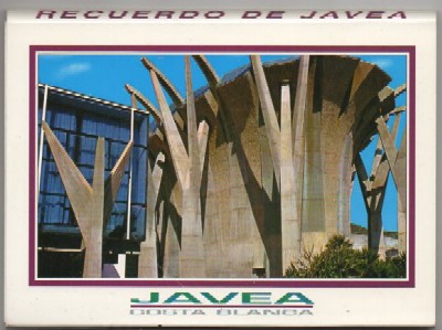 BLOC POSTAL. JAVEA. COSTA BLANCA. VALENCIA. 9 POSTALES FORMATO ACORDEON