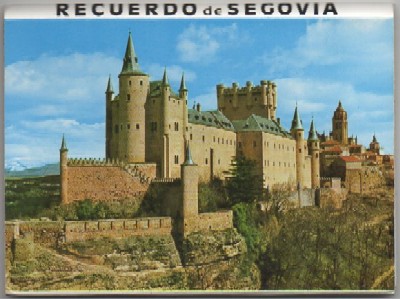 BLOC POSTAL. RECUERDO DE SEGOVIA. 10 POSTALES EN FORMATO ACORDEON