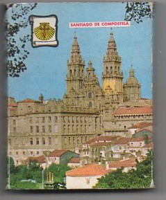 BLOC POSTAL. SANTIAGO DE COMPOSTELAS. 15 VISTAS 7x5,5 CM. FORMATO ACORDEON