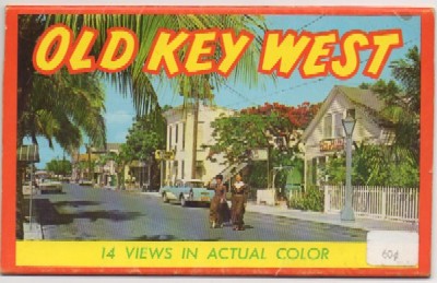 BLOC POSTAL. OLD KEY WEST. 12 FOTOGRAFIAS EN FORMATO ACORDEON